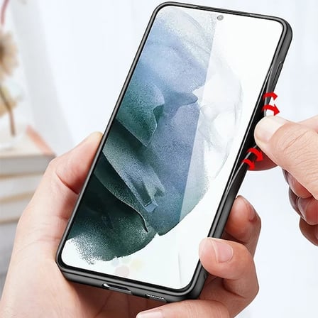 Nevamel Dux Ducis Sm Galaxy S21 Plus Kılıf  Fino Series Premium Arka Koruma Kılıf-(5775)