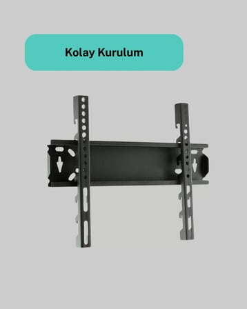Nevamel® Universal TV Askı Braketi 32-42 İnç Kolay Montaj Yüksek Taşıma Kapasitesi