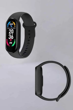 Nevamel Akıllı Bileklik Fitness ve Sağlık İçin Akıllı Bileklik Adım Sayar Kalp Atışı Uyku İzleme