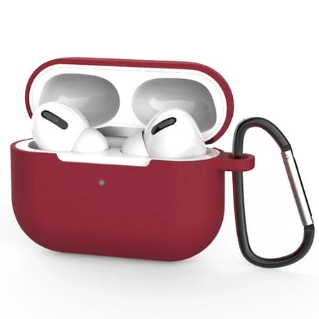 Nevamel Ally Apple Airpods Pro İnce Slim Silikon Kılıf+Anahtarlık-(5775)