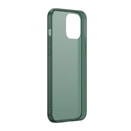 Nevamel Baseus Frosted Glass iPhone 12 -12 Pro 6.1inch Shockproof Koruyucu Kılıf-(5775)