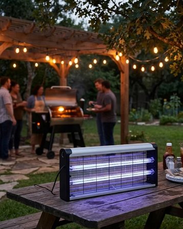 Nevamel® Sessiz Çalışan Sinek Öldürücü Lamba 10W Güçlü Elektrikli Haşere Kovucu