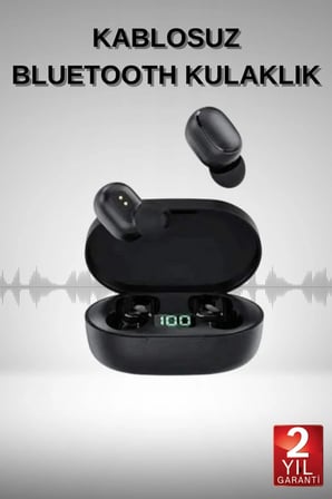 Nevamel Bluetooth Kulaklık Dijital Göstergeli Yüksek Ses Kaliteli Uzun Pil Ömrü