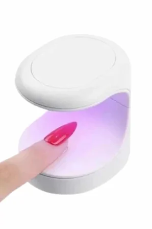 Nevamel® Protez Tırnak Kurutucu Kalıcı Oje Led Oje Kurutucu UV Işınlı Taşınabilir Yeni Nesil
