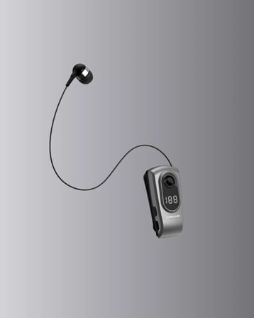Nevamel® Dijital Ekranlı Bluetooth Kulaklık – Titreşimli Bildirim 25 Saat Kullanım Yeni Nesil