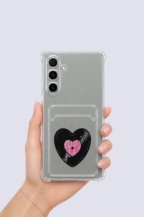 Nevamel® Samsung Galaxy A16 Kartlıklı Vinly Desenli Kılıf