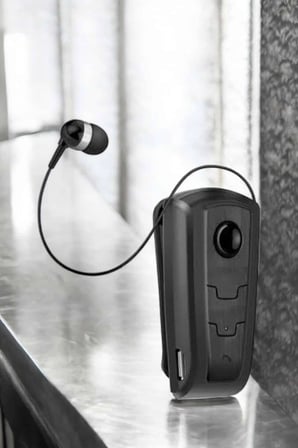 Nevamel Makaralı Bluetooth Kulaklık Kulak İçi Android iOS Uyumlu Titreşimli