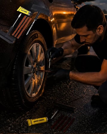 Nevamel® Her Araçta Olması Gereken Pratik ve Güçlü Lastik Tamir Kiti
