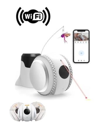Nevamel® Yapay Zekalı Akıllı Takip Kamerası WiFi Bebek ve Evcil Hayvan İzleme