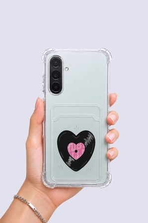 Nevamel® Samsung Galaxy A36 Kartlıklı Vinly Desenli Kılıf
