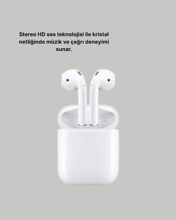 Nevamel Dokunmatik Kontrollü 2. Nesil Bluetooth 5.0 Uzun Pil Ömürlü Kulaklık