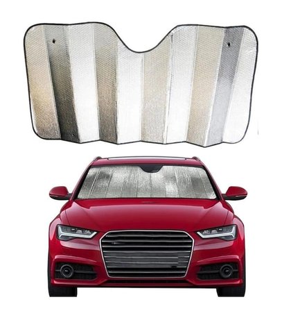 Nevamel Araç Ön Cam Katlanabilir Güneşlik UV ve Isı Koruma Renault Megane Fiat Egea Hyundai i20 Opel Astra