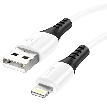 Nevamel HOCO X82 iPhone Lightning to USB 2.4A Silikon Data ve Şarj Kablosu-(5775)