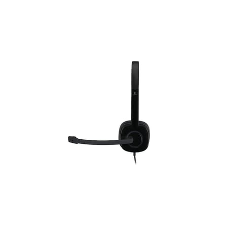 Nevamel® LOGITECH H151 981-000589 35mm Jac Çağrı Merkezi Ofis Toplantı Konuşmacı Tipi Microfonlu Kulaklık(1923)