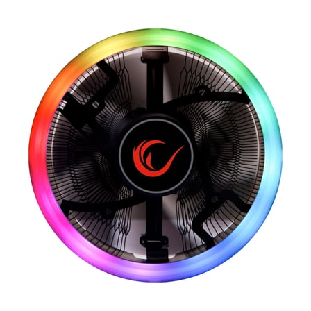 Nevamel® RAMPAGE COOL-FIX RM-C01 12cm 1800RPM RGB CPU Hava Soğutma (AMD AM4 ve INTEL Tüm İşlemcilere Uyumlu)(1923)
