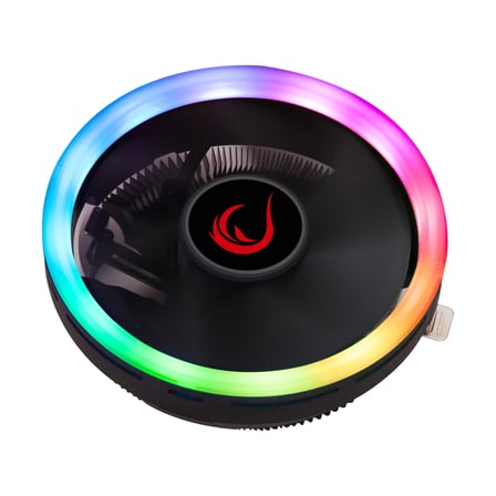 Nevamel® RAMPAGE COOL-FIX RM-C01 12cm 1800RPM RGB CPU Hava Soğutma (AMD AM4 ve INTEL Tüm İşlemcilere Uyumlu)(1923)