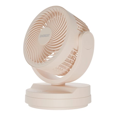 Nevamel® EVEREST EFN-509 KREM 3 Kademeli Hız 175cm 3 Kanat Pervane ve Çerçeve Masaüstü USB Vantilatör(1923)