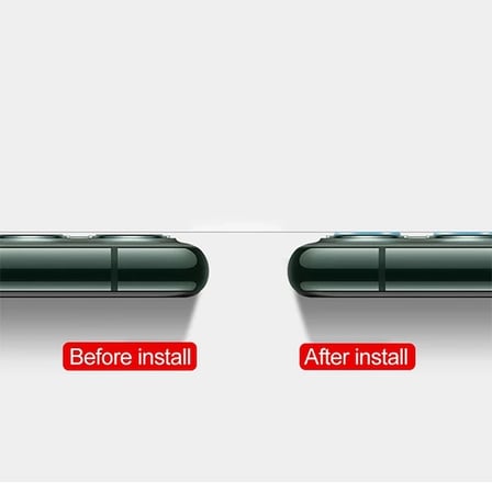 Nevamel iPhone 11 Yüksek Çözünürlüklü Kamera Lens Koruma Camı-(5775)