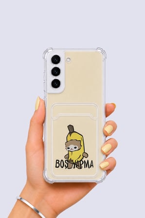 Nevamel® Samsung Galaxy S22 Kartlıklı Boş Yapma Desenli Kılıf
