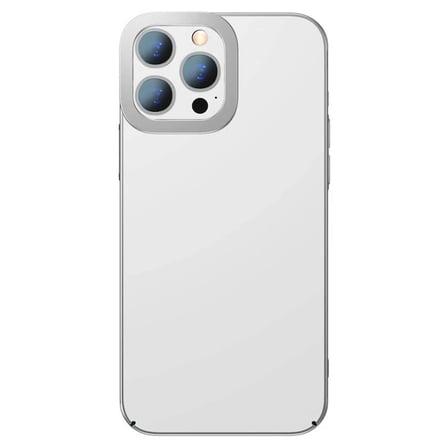 Nevamel Baseus Glitter iPhone 13 Pro Kılıf Renkli Kenar Şeffaf Kılıf-(5775)