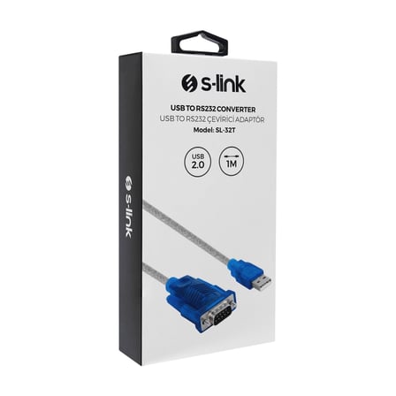Nevamel® S-LINK SL-32T USB to RS232 ÇEVİRİCİ(1923)