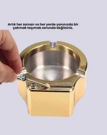Nevamel® Metal Küllük Gizli Ateşleme Sistemli Şık Tasarım