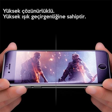 Nevamel İPhone 11 Pro  Anti Blue Light 3D Full Cam Ekran Koruyucu-(5775)