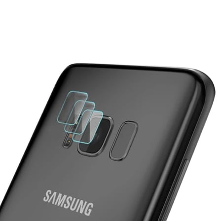 Nevamel Gor Samsung Galaxy S8+ Plus Nano Kamera Koruyucu 3 Adet Set-(5775)