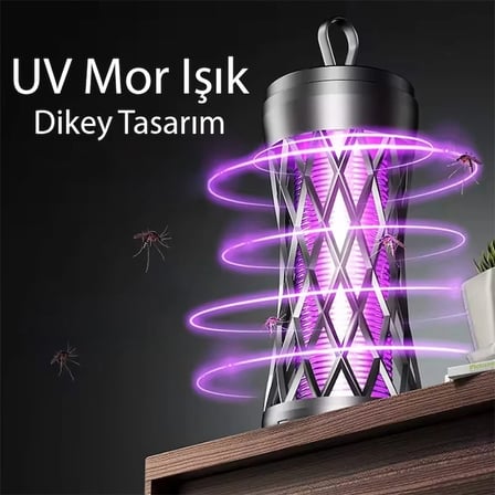 Nevamel EZERE TX-WD02 UV Işıklı Elektrikli Sivrisinek Kapanı-(5775)