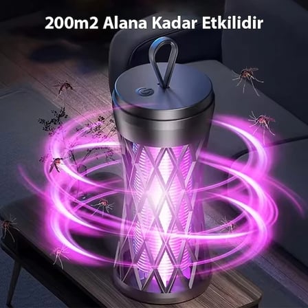 Nevamel EZERE TX-WD02 UV Işıklı Elektrikli Sivrisinek Kapanı-(5775)