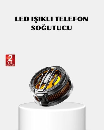 Nevamel Mobil Oyun Telefon Soğutucusu Yarı İletken Hızlı Soğutmalı ve Sessiz Fanlı