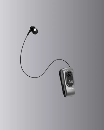 Nevamel® Titreşimli Bluetooth Kulaklık – Uzun Pil Ömrü Dijital Ekranlı Kablosuz Tasarım Yeni Nesil