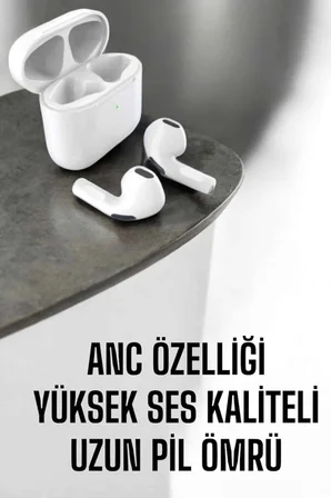 Nevamel Yeni Nesil Pro Bluetooth Kulaklık Uzun Pil Ömrü Beyaz