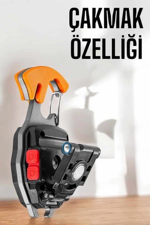 Nevamel El Feneri Acil Işık Seti Tornavida Düdük Kapak Açma Kamp Lambası