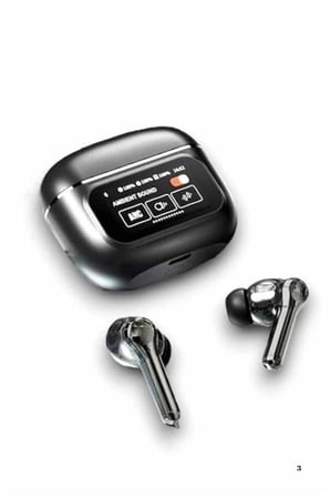 Nevamel 2.Nesil Pro Ekranlı Sesli Görüşme Yapabilen Kablosuz Bluetooth Kulaklık