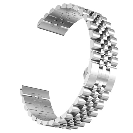 Nevamel 22MM Gear S3 Watch 4 -GT2 GT2E 46MM KayışKordon Seramik Paslanmaz Çelik-(5775)
