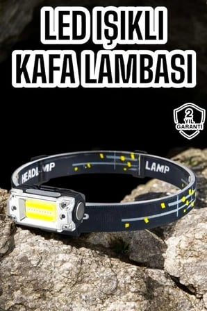 Nevamel Kamp Feneri Balıkçı Feneri Başlıklı Suya Dayanıklı Kafa Lambası