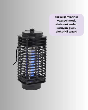 Nevamel® Çevre Dostu Elektrikli Sivrisinek Öldürücü Lamba – 50m² Etki Alanı Yeni Nesil