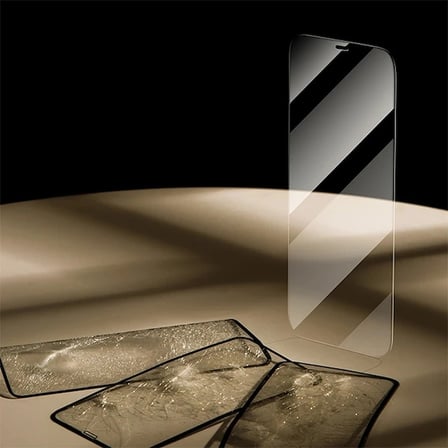 Nevamel ALLY iPhone 12 Pro Max 6.7-inch Tempered Cam Ekran Koruyucu-(5775)