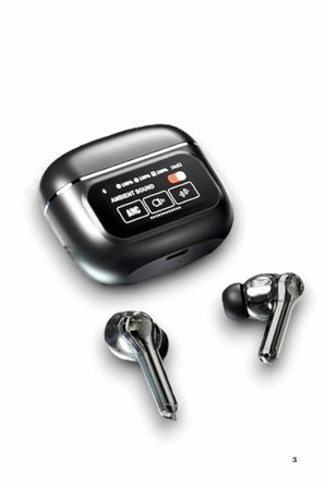 Nevamel Yeni Nesil ANC Özellikli Çağrı Cevaplayan Dokunmatik Ekranlı Bluetooth Kulaklık Siyah