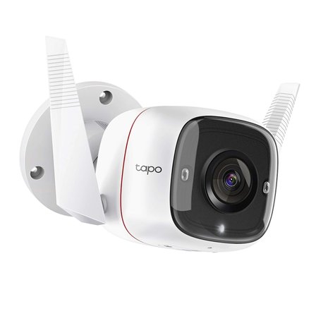 Nevamel® TP-LINK Tapo TC65 (C310) 30Mpix İç ve Dış Mekan IP66 WiFi 30Mt. Gece Görüşü İki Yönlü Ses Güvenlik Kamerası(1923)