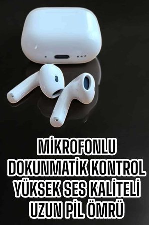 Nevamel Kaliteli Ucuz İOS ve Android Uyumlu TWS Bluetooth Kulaklık ANC Özelliği