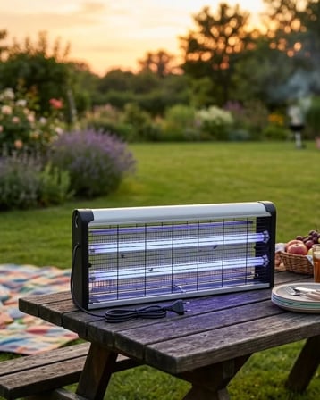 Nevamel® Taşınabilir Elektrikli Sinek Öldürücü 10W Askılı UV Haşere Lambası
