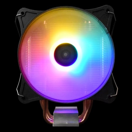 Nevamel® GAMDIAS BOREAS E1-410 Lite ARGB 120mm CPU  Kule Tipi Hava Soğutma Doğrudan Temas Teknolojisine Sahip 4 adet Gelişmiş Bakır Isı Borusu (AMD AM4 ve INTEL Tüm işlemciler ile uyumlu)(1923)