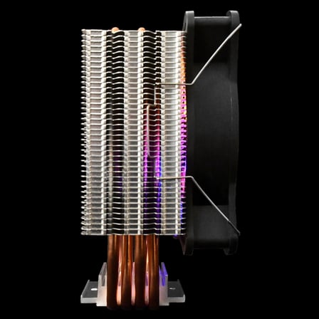 Nevamel® GAMDIAS BOREAS E1-410 Lite ARGB 120mm CPU  Kule Tipi Hava Soğutma Doğrudan Temas Teknolojisine Sahip 4 adet Gelişmiş Bakır Isı Borusu (AMD AM4 ve INTEL Tüm işlemciler ile uyumlu)(1923)