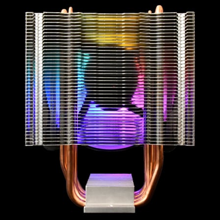 Nevamel® GAMDIAS BOREAS E1-410 Lite ARGB 120mm CPU  Kule Tipi Hava Soğutma Doğrudan Temas Teknolojisine Sahip 4 adet Gelişmiş Bakır Isı Borusu (AMD AM4 ve INTEL Tüm işlemciler ile uyumlu)(1923)