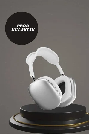 Nevamel Kulak Üstü P9 Kablosuz Bluetooth Kulaklık ve 7 Kordonlu Akıllı Saat