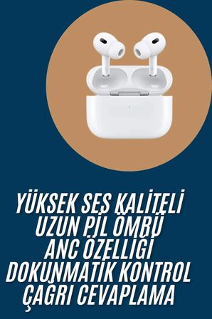 Nevamel Yeni Nesil Pro Bluetooth Kulaklık Android ve İOS Uyumlu Dokunmatik Kontrol