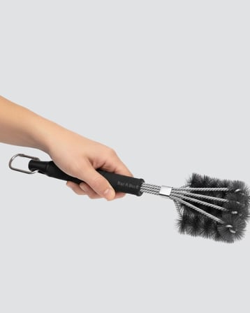 Nevamel® Uzun Saplı Izgara Temizleme Fırçası Çelik Telli Yeni Nesil