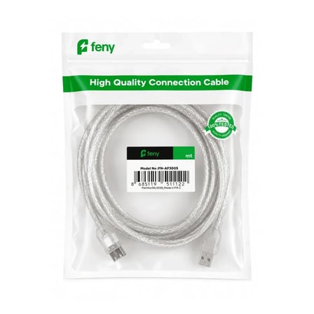Nevamel® FENY FN-U3003 USB Yazıcı Kablosu %100 Bakır 3 Metre(1923)